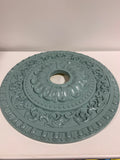 Ekena Millwork CM23VACBF 23 1/2’’OD X 3 1/2’’ID X 2 1/8’’P Vaduz Ceiling Medallion Fits Canopies Up To 3 1/2’’ Cloud