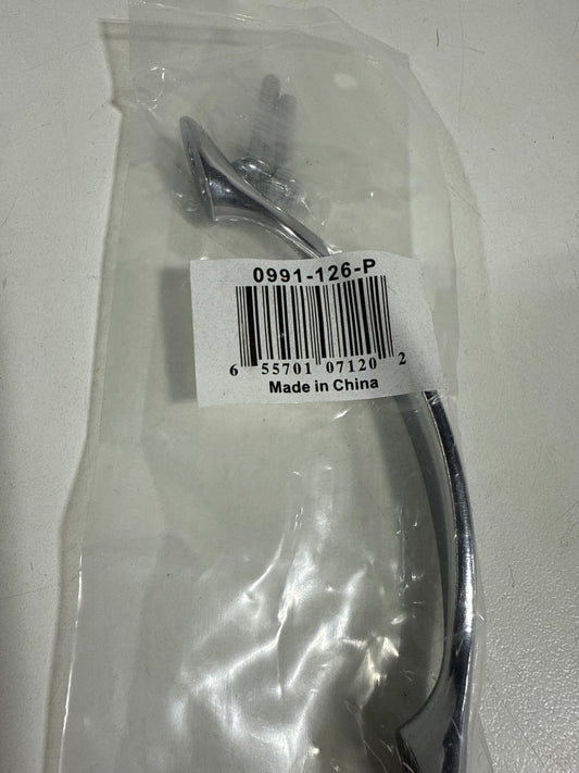 8 x Berenson 0991 Advantage 3-13/16 Inch Center to Center Arch Cabinet Pull Polished Chrome