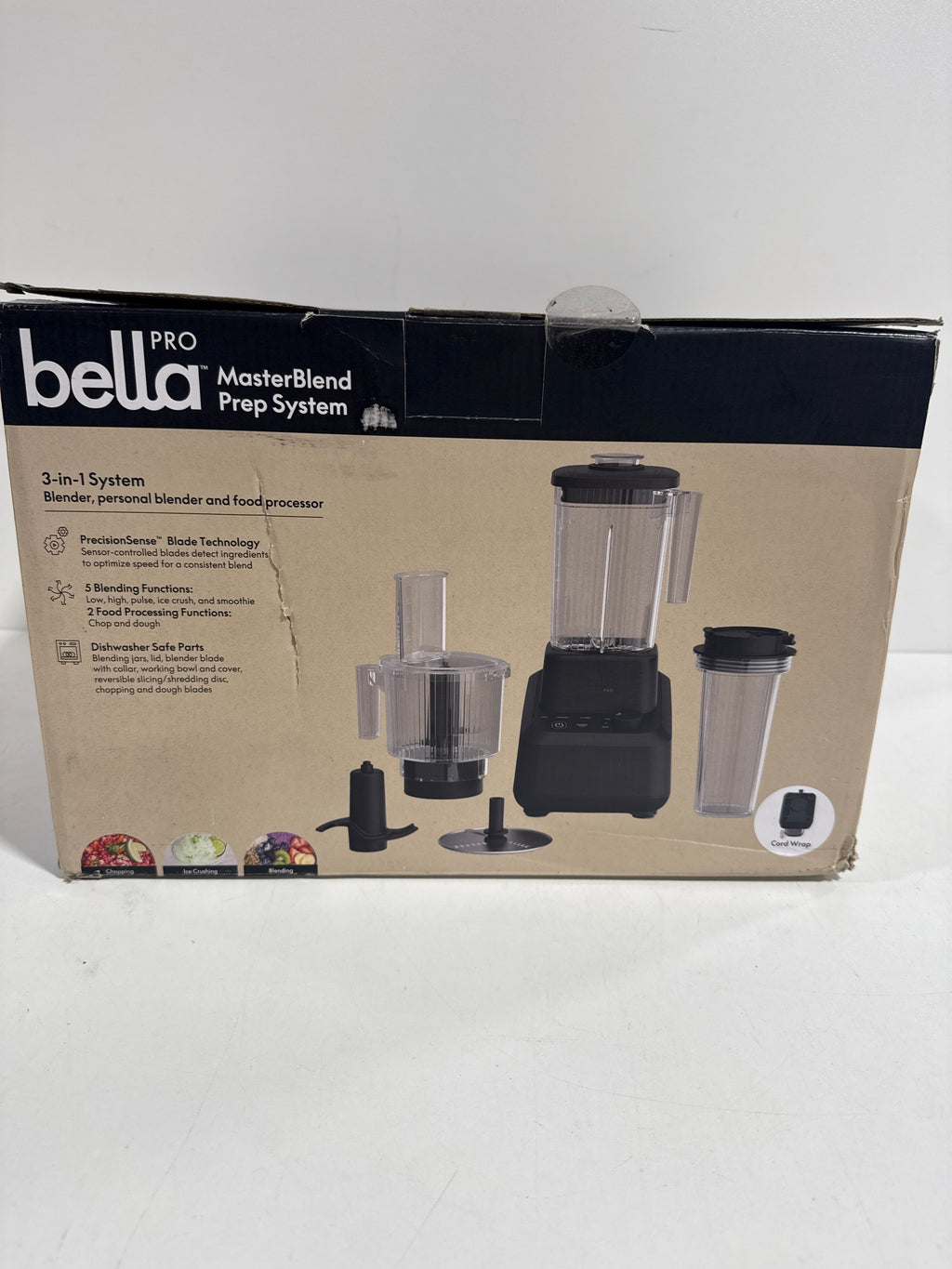 PRO Bella MasterBlend Prep System - Black Wash - *Kitchen Appliances