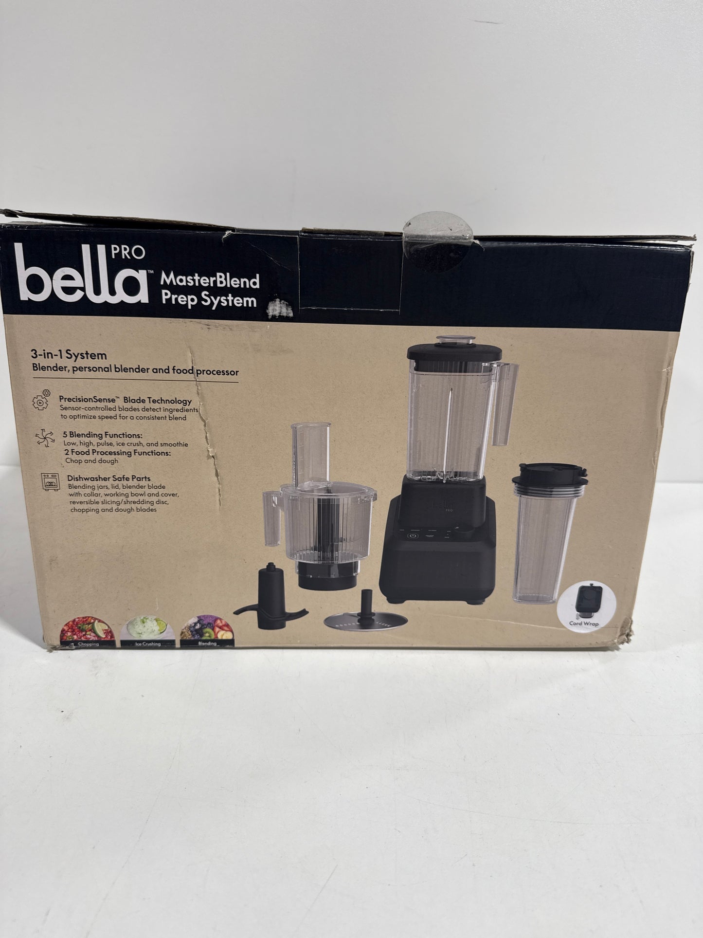 Lightly Used Pro Bella MasterBlend Prep System - Black Wash