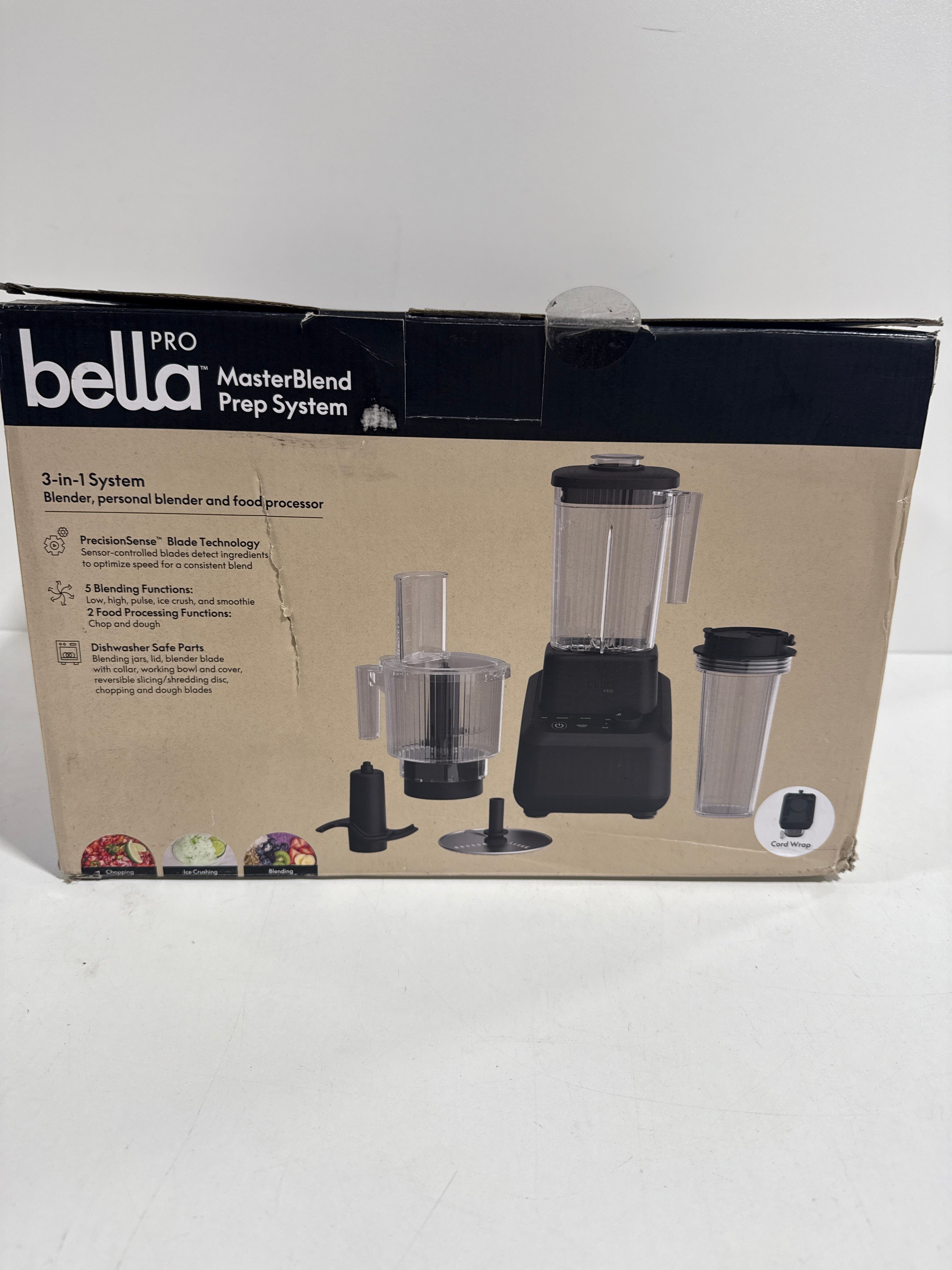 PRO Bella MasterBlend Prep System - Black Wash - *Kitchen Appliances