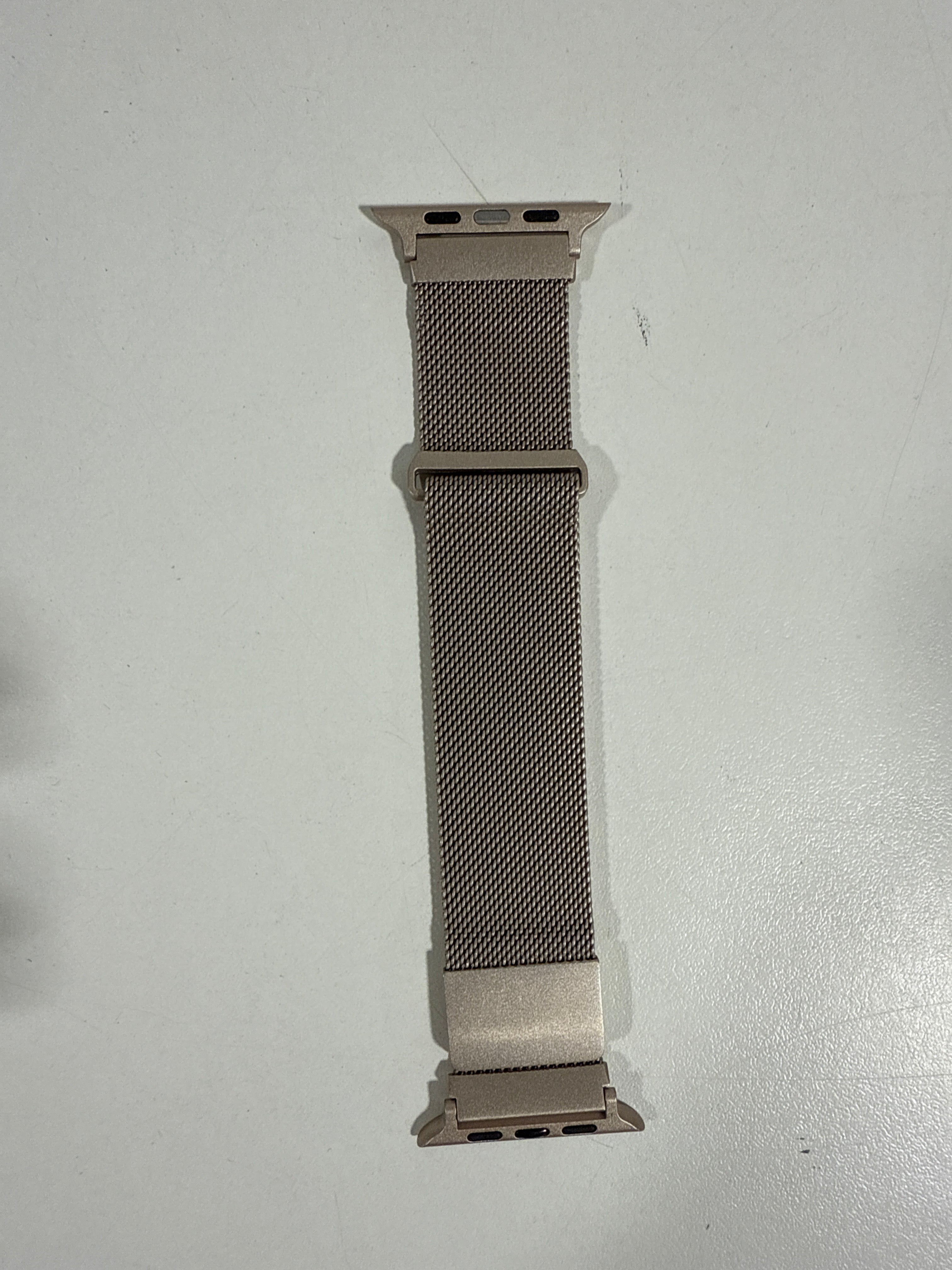 Insignia™ - Stainless Steel Mesh Band for Apple Watch 44mm 45mm 46mm Series 10 49mm SE Ultra and Ultra 2 49mm