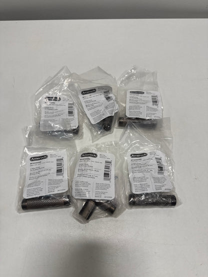 6 x Bronx 2-5/8 in. (67mm) Modern Oil-Rubbed Bronze Bar Cabinet Knob