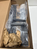 Emtek Brass Modern Door Configuration 5 Patio Multi Point Trim with European Cylinder Below Handle Model: 1L1R53US19