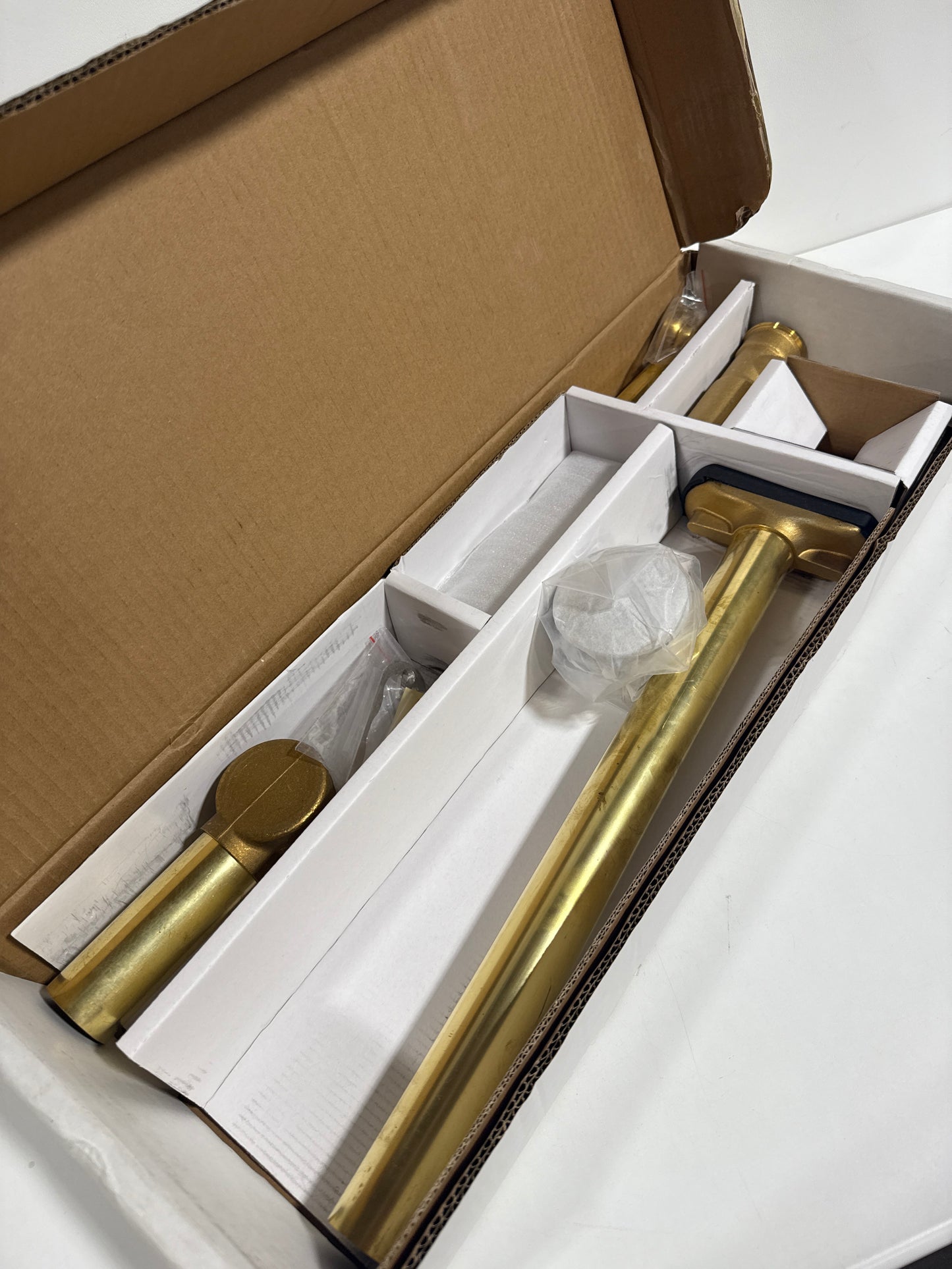 Max 1-1/2 in. Brass Deep Soak Drain in Satin Nickel