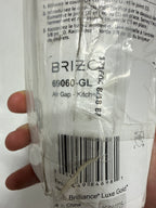Brizo 69060 Brass Kitchen Air Gap Luxe Gold Sink Accessories and Parts Kitchen Sink Accessories Air Gaps