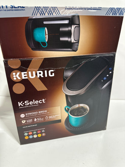 Used See Desc  Keurig K-Select K80 5-Cup Programmable Coffee Maker, Black