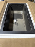 Signature Hardware 454480 Totten 33" Farmhouse Single Basin Granite Kitchen Sink