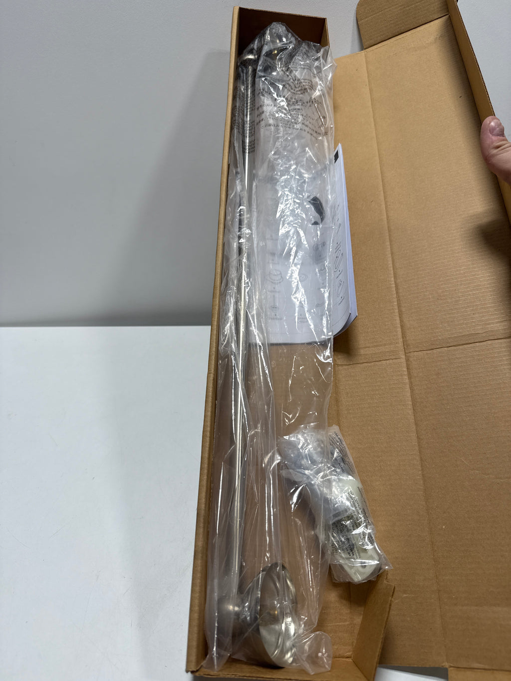 Hansgrohe 06098 C Accessories 24" Towel Bar Brushed Nickel