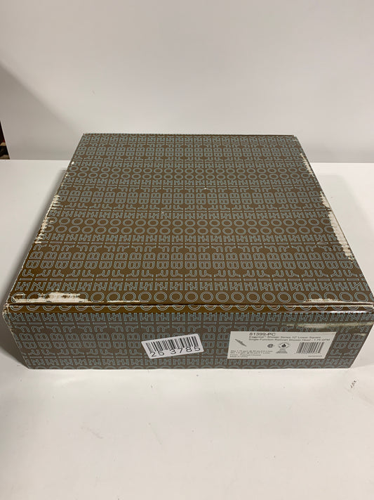 Brizo 81399 Essential 1.75 GPM 12" Single Function Square Metal Raincan Shower Head Chrome