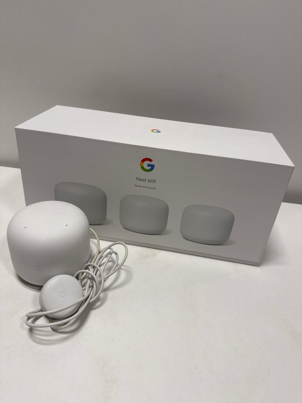 Used Google Nest Smart Whole Home WiFi with Google Assistant 4-Pack