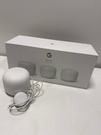 Used Google Nest Smart Whole Home WiFi with Google Assistant 4-Pack