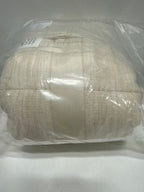 Euro Space Dyed Cotton Linen Sham Khaki - Threshold™: Woven Texture Zipper Closure OEKO-TEX Certified - *Bedding