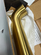 Scratch Castia by Studio McGee Wall-Mount Bath Spout with Diverter in Vibrant Brushed Moderne Brass