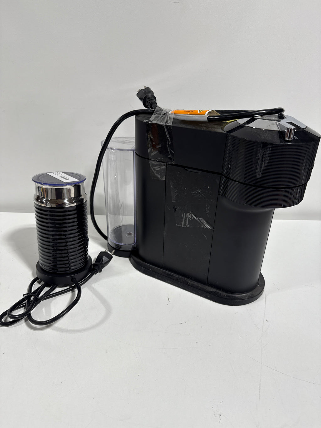 Nespresso Vertuo Next Premium Coffee and Espresso Machine by Breville with Aeroccino Milk Frother Classic Black Classic