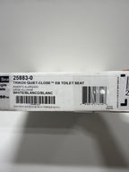 KOHLER K-25883-0 Triko Elongated Closed-Front Toilet Seat and Lid with Quiet-Close Technology, White