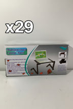 Laptop Table Adjustable Laptop Bed Table Portable Laptop Workstation CPU Cooling Fans and Mouse Pad，Ergonomic Lap Desk