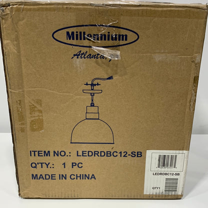 Millennium Lighting RLM Series 12" Wide LED Pendant