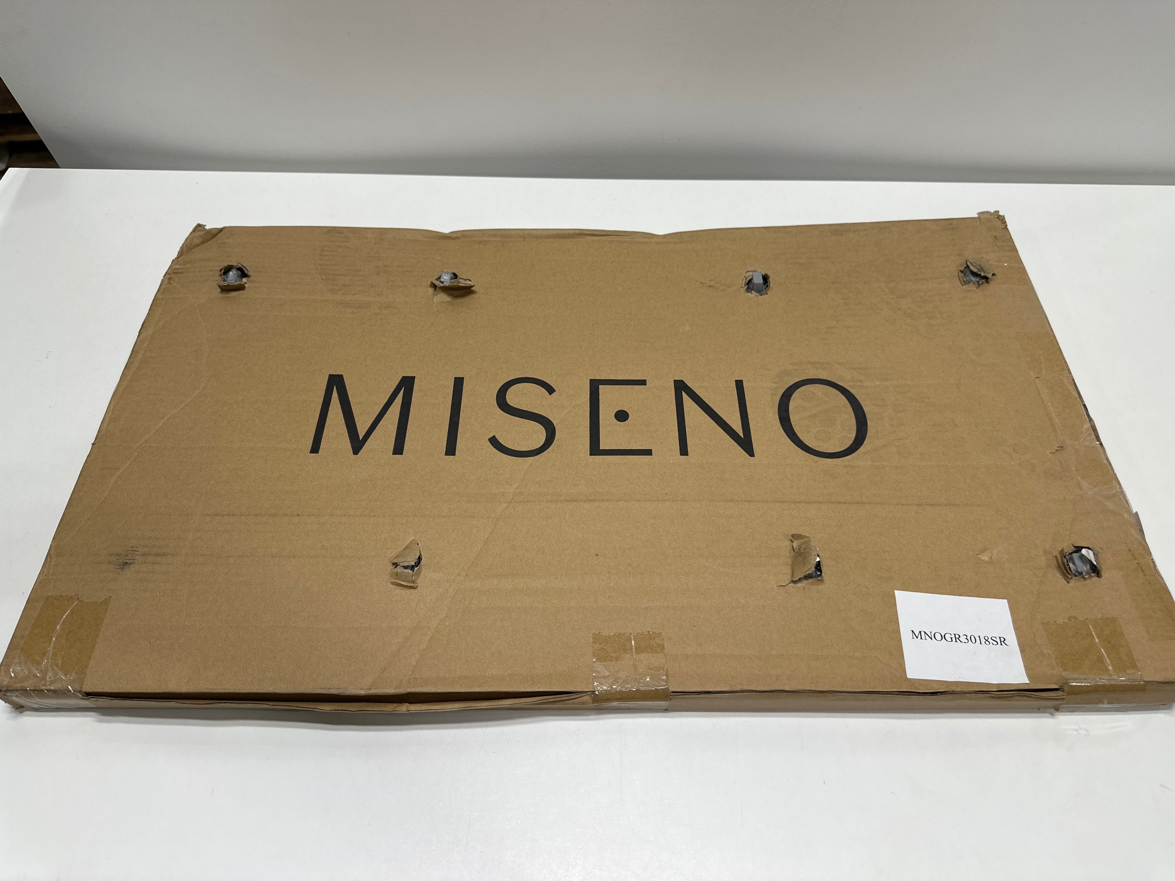 Miseno MNOGR3018SR Fitted Basin Rack for Kitchen Sink Stainless Steel