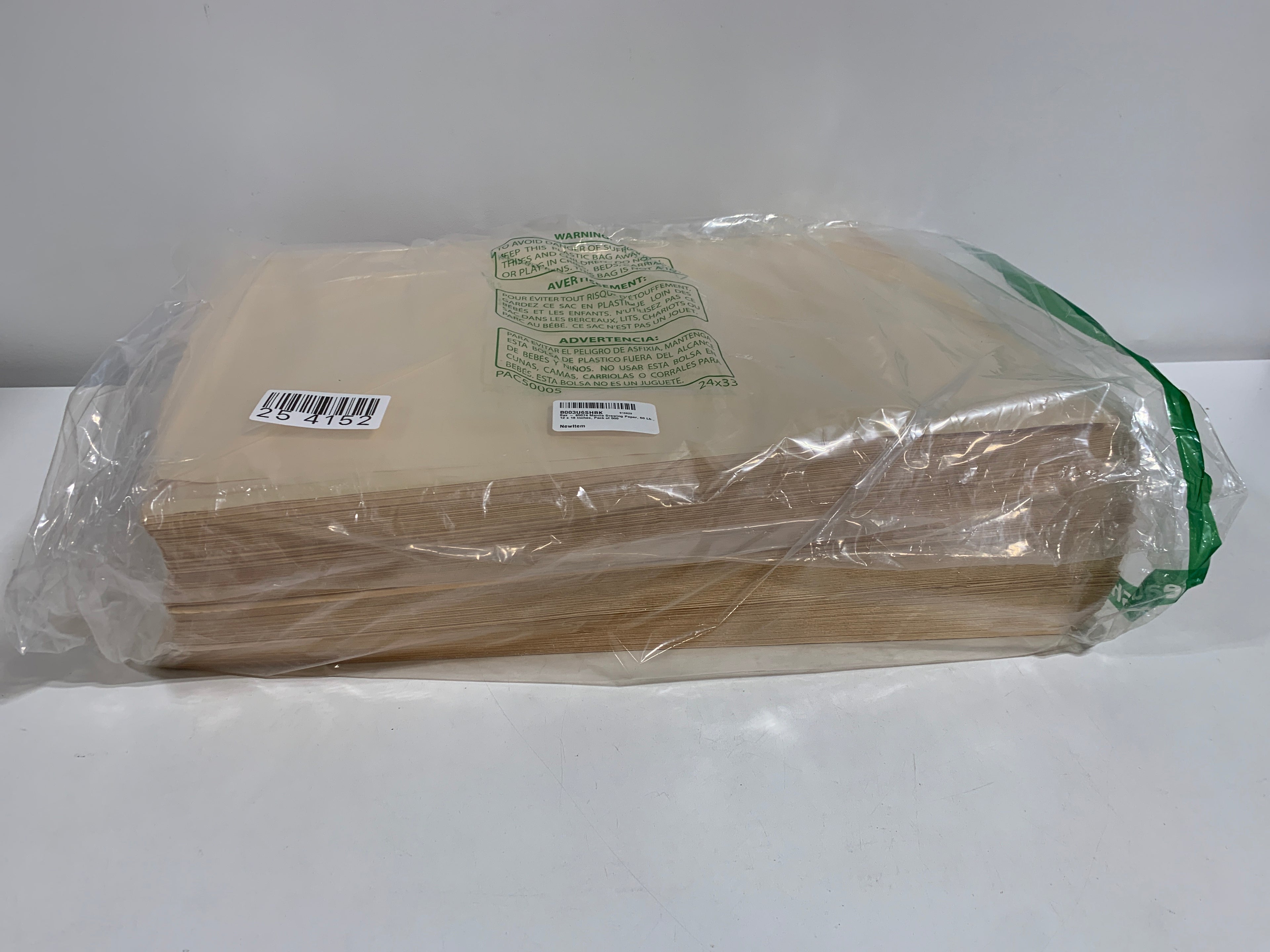 Sax 85574 Manila Drawing Paper 60 Lb 12 X 18 Inches Pack of 500 - *Commercial
