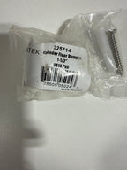 Emtek 225714 US14PVD Cylinder Floor Bumper - *Tools Hardware & Misc