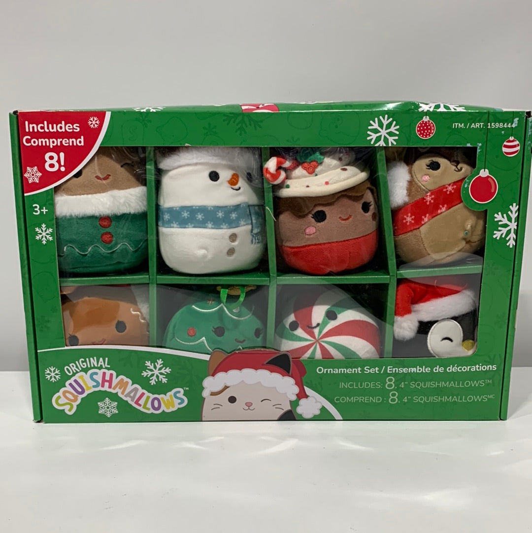 2023 Original Squishmallows 4” Christmas Winter Plush Ornament