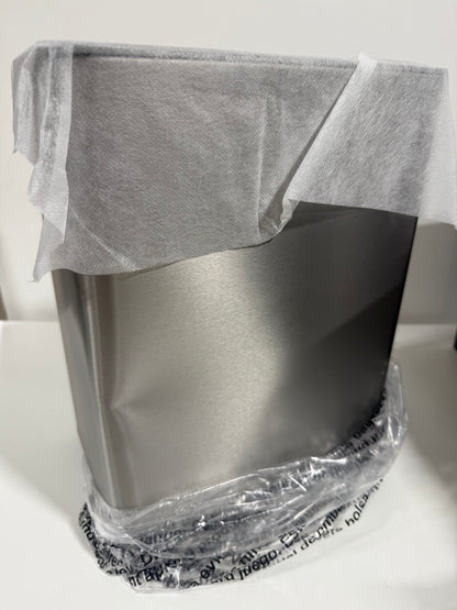 Dent 2 x Kohler 6L Stainless Steel Step Trash Bin, Soft-Close Lid, Durable