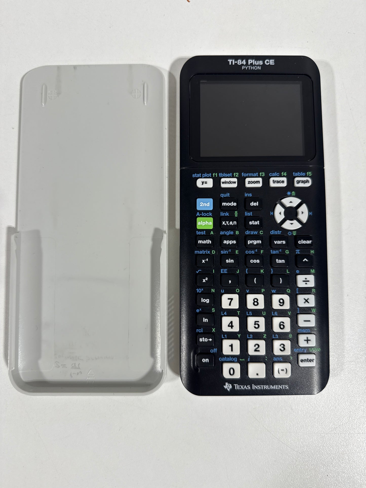 Used Texas Instruments 84 Plus CE Graphing Calculator - Black