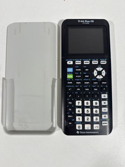 Used Texas Instruments 84 Plus CE Graphing Calculator - Black