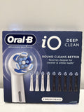 9 x Oral-B iO Deep Clean Replacement Toothbrush Head
