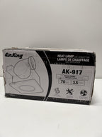 Air King AK917 Combination Heater 70 CFM 3.5 Sone Ceiling Mounted Bath Fan White Ventilation Exhaust Fans Bath Fans