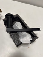 Delta 78955 Tetra Wall Mounted Pivoting Toilet Paper Holder Matte Black