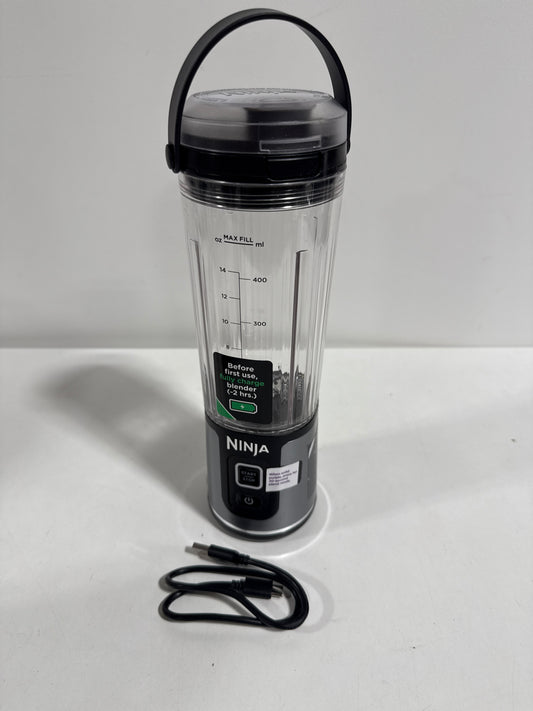 Ninja Blast 18 Oz. Single Speed Black Portable Blender