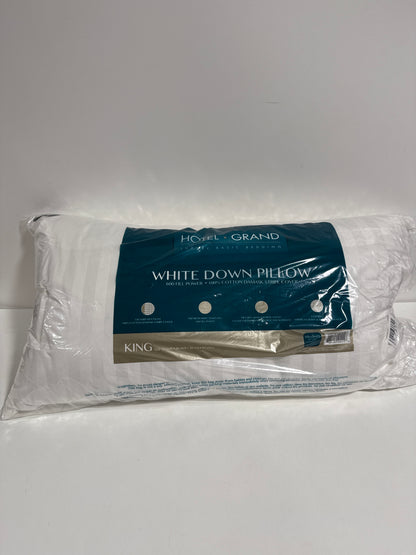 Hotel Grand White Down Pillow king