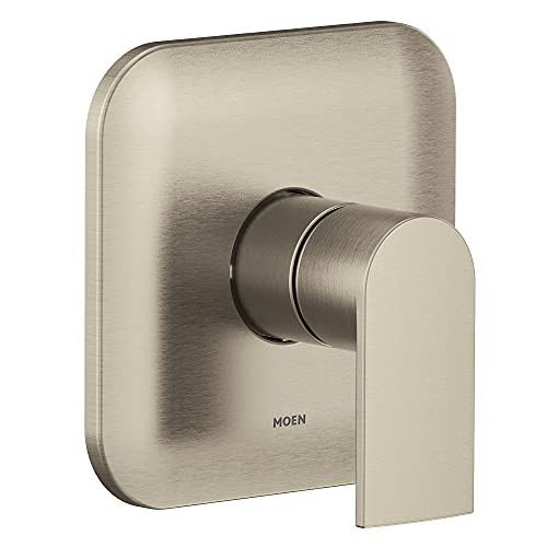 Moen UT2471 Genta LX Pressure Balanced Valve Trim Only with Single Lever Handle - Less Rough in Brushed Nickel