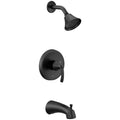 Moen UT2743EPBL Glyde M-CORE 2-Series 1-Handle Tub and Shower Trim Kit Valve Required Matte Black - *Plumbing