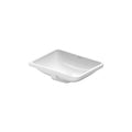 Duravit 030549-0HOLE Starck 3 20-7/8" Rectangular Ceramic Undermount Bathroom Sink