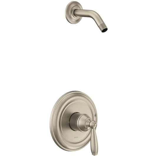 Scratch Moen UT2152NHBN Brantford M-CORE 2-Series 1-Handle Shower Trim Kit, Valve Required, Brushed Nickel