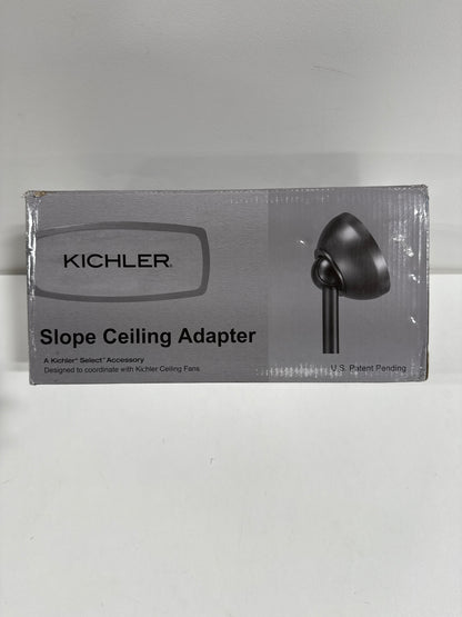 Kichler 337005SBK Fan Accessory Ceiling Fan Slope Adapter in Satin Black