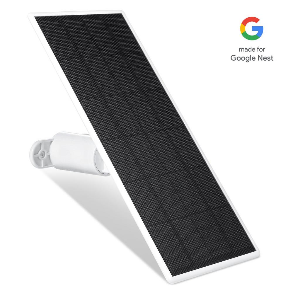 Wasserstein Solar Panel for Google Nest Cam - Made for Google Nest