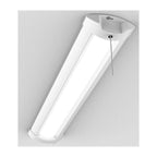 Commercial Electric 1-Pack 2 Ft 2000 Lumens Closet Light with Pull Chain LED Wraparound Light 20W Bright White 4000K