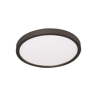 AFX Lighting Edge Round 25 Inch 1 Light LED Flush Mount Edge Round - EGRF2440LAJD1BK - Modern Contemporary