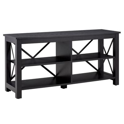 Sawyer 50 Black TV Stand - Hudson & Canal TV1300