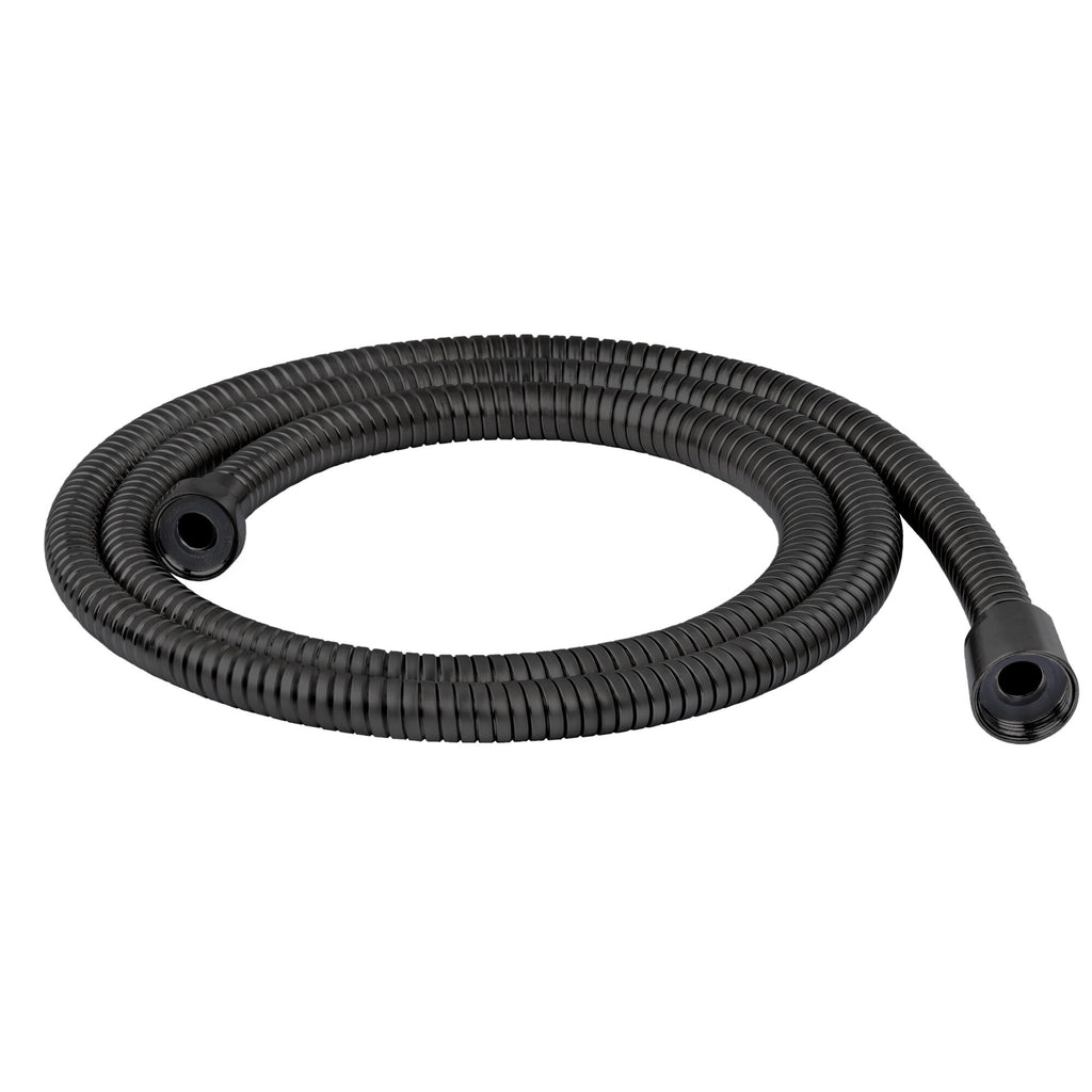 Miseno MNOHSH100 60" Hand Shower Hose with 1/2" Connections - Flat Black