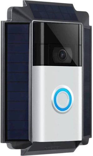 Wasserstein Weatherproof Premium Solar Charger Compatible with Ring Video Doorbell 2nd Generation (2020 Release
