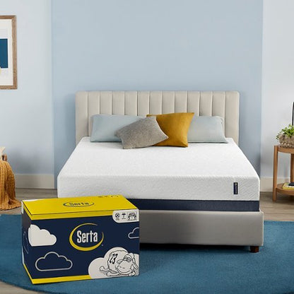 Serta 12 Medium Cooling Memory Foam Mattress in a Box; Fiberglass-Free California King