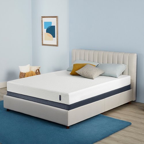 Serta - for Ewe 7" Medium Firm Memory Foam Mattress - Twin - White