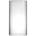 Volume Lighting 11.5 H Glass Drum Pendant Shade (Clip on) in Paper in White | 11.5 H X 6.25 W X 6.25 D in | Wayfair