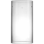 Volume Lighting 11.5 H Glass Drum Pendant Shade (Clip on) in Paper in White | 11.5 H X 6.25 W X 6.25 D in | Wayfair