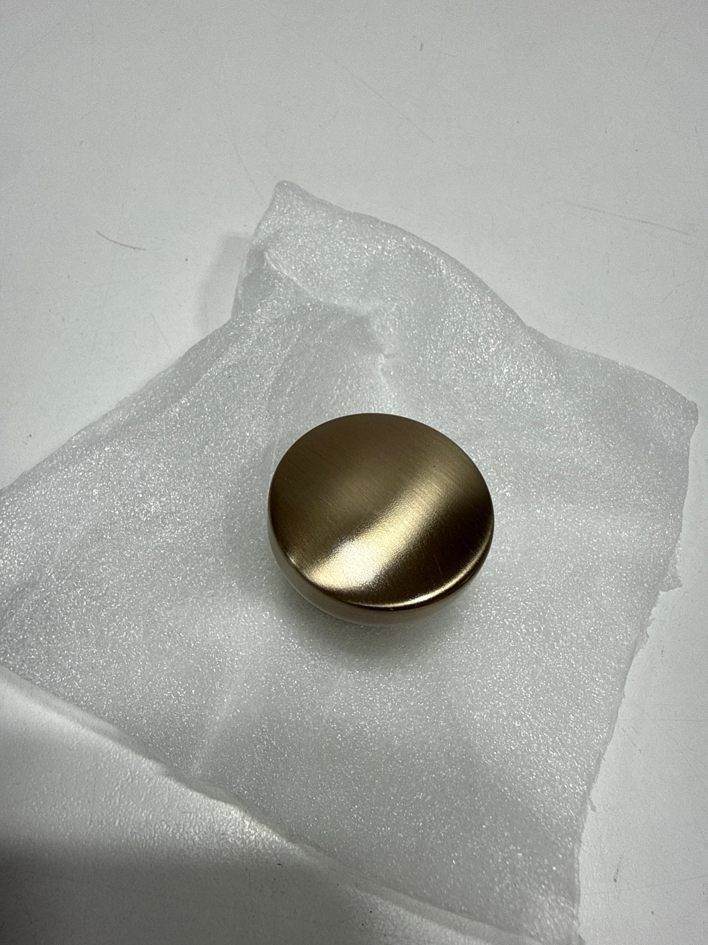 Kohler Tone 1.3125 in. Vibrant Brushed Moderne Brass Cabinet Knob